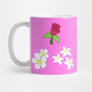 My little Pony - Roseluck + Daisy + Lily (Flower Shop) Cutie Mark Mug